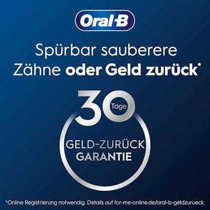 Oral-B Pro Series 1 Plus Edition Elektrische Zahnbürste — Electric Toothbrush, Inkl. 3 Aufsteckbürsten, 3 Putzmodi für Zahnpflege — Designed by Braun, Schwarz