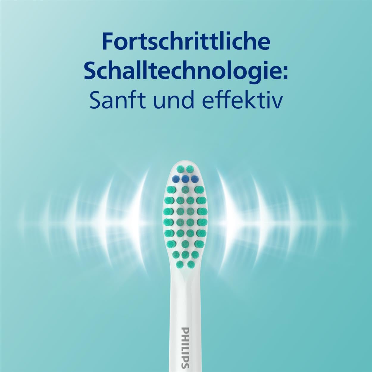 Philips Sonicare 3100 elektrische Zahnbürste, Schallzahnbürste, Andruckkontrolle und Timer, Sugar Rose und Schwarz, Zweierpack, Modell HX3675/15