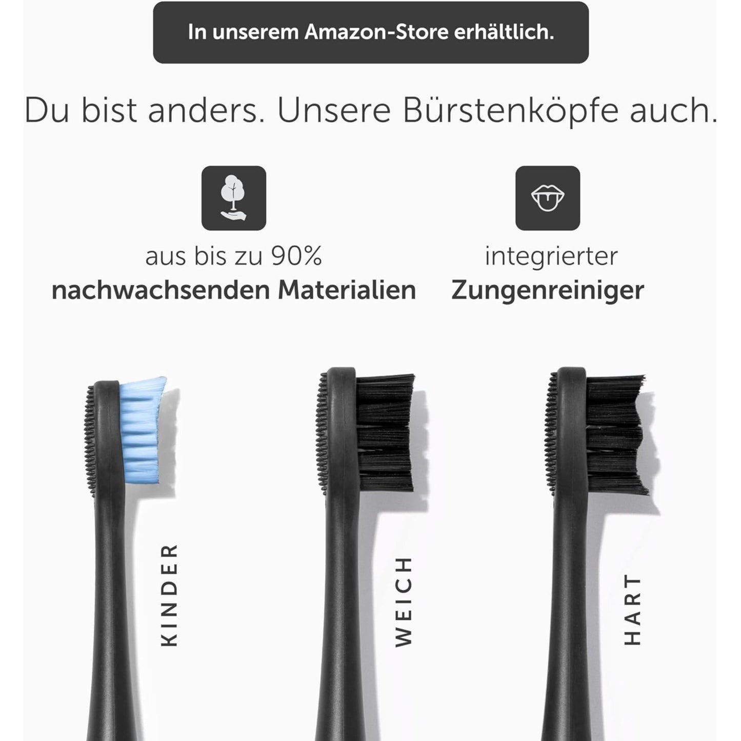WonderSmile Schallzahnbürste Pro - Testsieger 2026* - Elektrische Zahnbürste IPX8, 4 Programme - TÜV SÜD-geprüft - mit Ladestation & 60 Tage Power Batterie mit Smart-Bürstenkopf (Ultimate Black)
